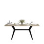 Hanah Home Mesa de Comedor Luna en Roble